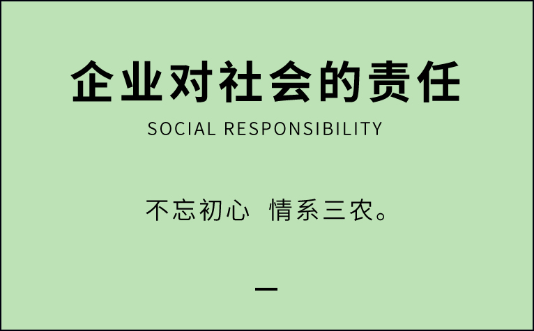 企业对社会的责任